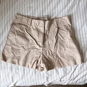 Zara Women's Beige Shorts